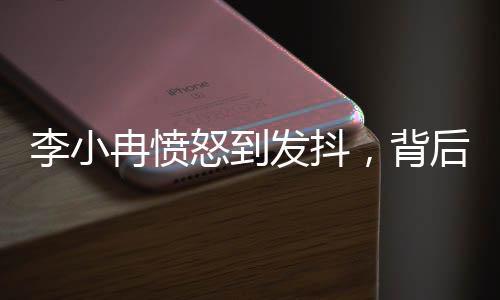 李小冉愤怒到发抖，背后的故事引人深思