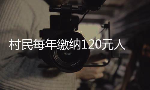 村民每年缴纳120元人口服务费的实施情况分析