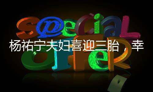杨祐宁夫妇喜迎三胎，幸福家庭再添新成员