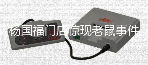 杨国福门店惊现老鼠事件，卫生状况引发关注