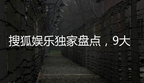 搜狐娱乐独家盘点，9大黯然失色黑榜艺人