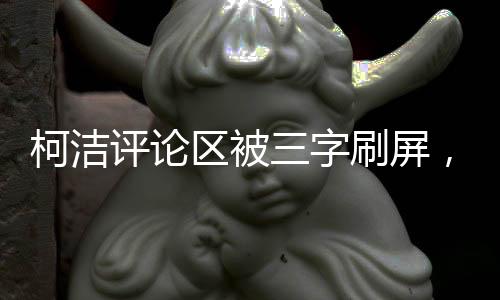柯洁评论区被三字刷屏，现象解读与深度分析