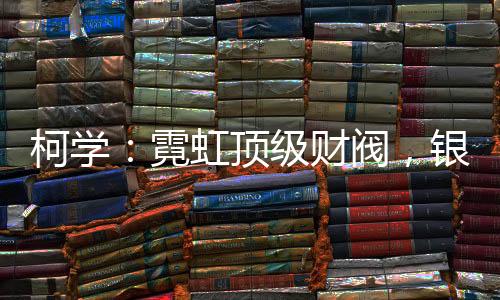 柯学：霓虹顶级财阀，银乱点怎么