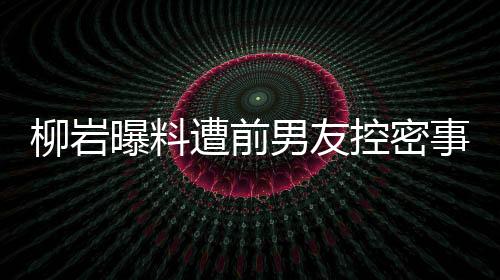 柳岩曝料遭前男友控密事牵连遭黑传闻！离婚后疑似上演上位大戏？揭秘真相背后的故事。