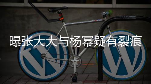 曝张大大与杨幂疑有裂痕，昔日友情或已告一段落？