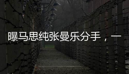 曝马思纯张曼乐分手，一段感情的落幕与未来展望