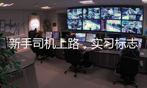 新手司机上路，实习标志背后的安全驾驶之路