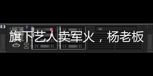 旗下艺人卖军火，杨老板连夜出国
