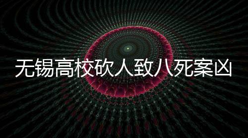 无锡高校砍人致八死案凶手被执行死刑纪实