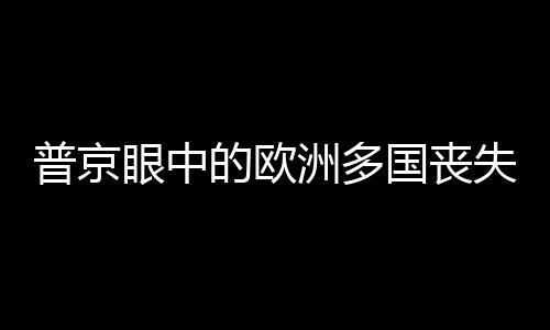 普京眼中的欧洲多国丧失主权现象深度解析