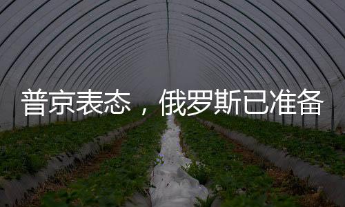 普京表态，俄罗斯已准备好就乌克兰问题进行谈判