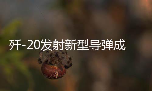 歼-20发射新型导弹成功打掉三架敌机，军事科技大展现耀眼新篇