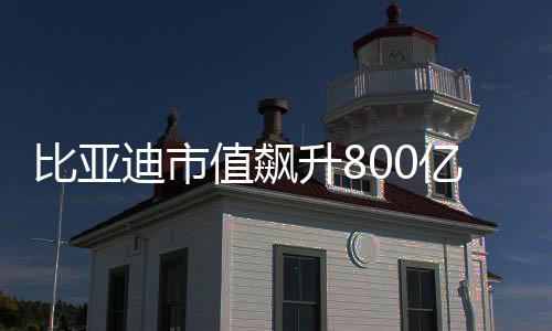 比亚迪市值飙升800亿，折射产业发展潜力