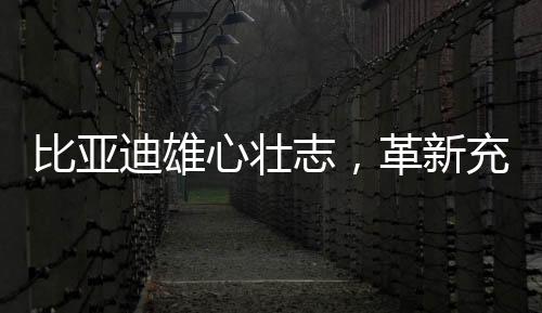 比亚迪雄心壮志，革新充电体验，以革新电动汽车充电之迅速破除燃油依赖症