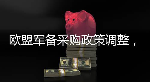 欧盟军备采购政策调整，冯德莱恩呼吁聚焦欧洲制造