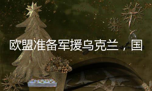 欧盟准备军援乌克兰，国际局势的进一步紧张与复杂动向