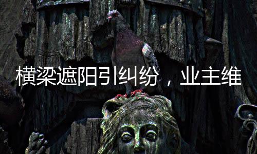 横梁遮阳引纠纷，业主维权获赔——一起新房挡光事件引发深思