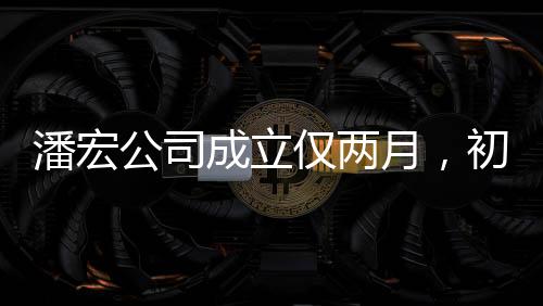 潘宏公司成立仅两月，初创之秀引领业界新风向