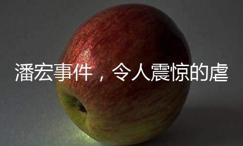 潘宏事件，令人震惊的虐待行为曝光，需严惩不贷！