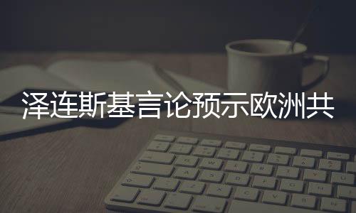 泽连斯基言论预示欧洲共同立场的新走向