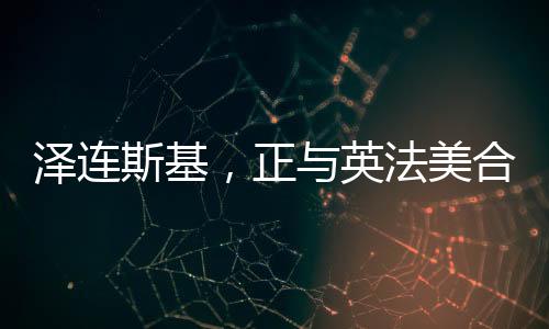 泽连斯基，正与英法美合作推进停火