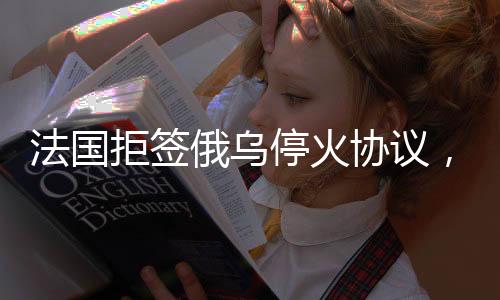 法国拒签俄乌停火协议，欧洲的角色与未来挑战