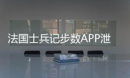 法国士兵记步数APP泄露核潜艇机密事件揭秘