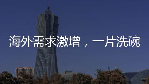 海外需求激增，一片洗碗丝瓜络售价达五刀乐