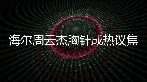 海尔周云杰胸针成热议焦点