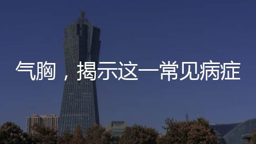 气胸，揭示这一常见病症的多面性