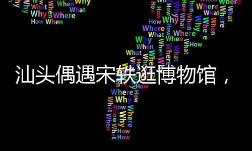 汕头偶遇宋轶逛博物馆，一场文化与偶然的相遇