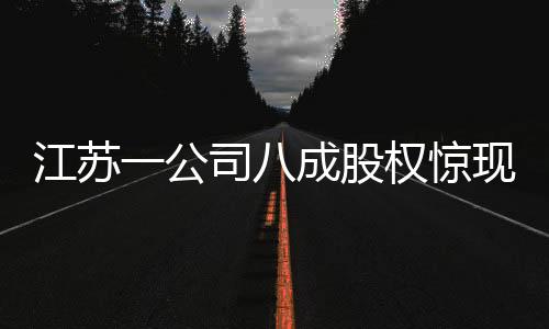 江苏一公司八成股权惊现拍卖场，起拍价仅一元！竞拍者成功竞得引发热议