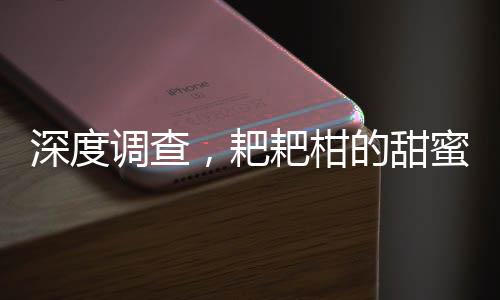 深度调查，耙耙柑的甜蜜背后是否存在退酸剂的使用？