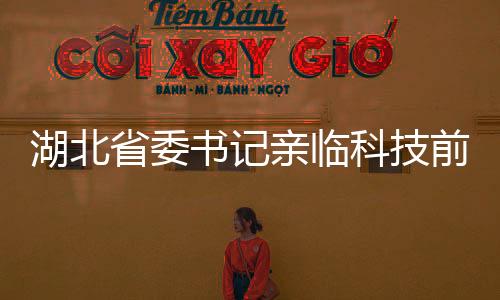 湖北省委书记亲临科技前沿，从机器人手中接过话筒