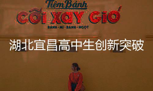 湖北宜昌高中生创新突破，自制折叠屏手机