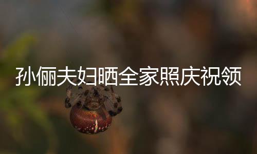 孙俪夫妇晒全家照庆祝领证1五周年，爱情长跑见证幸福时光