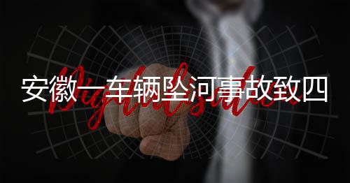 安徽一车辆坠河事故致四人遇难