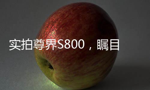 实拍尊界S800，瞩目之作的多角度展现
