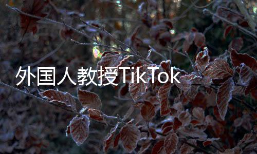 外国人教授TikTok难民中国网络语言