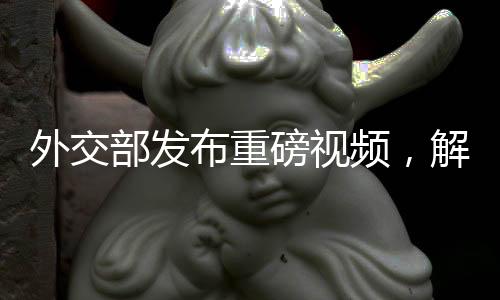 外交部发布重磅视频，解读外交新动态及对外政策方向
