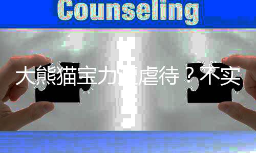 大熊猫宝力遭虐待？不实——一起揭示真相的新闻