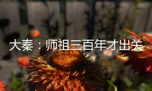大秦：师祖三百年才出关