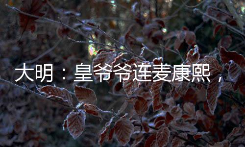 大明：皇爷爷连麦康熙，直播灭清