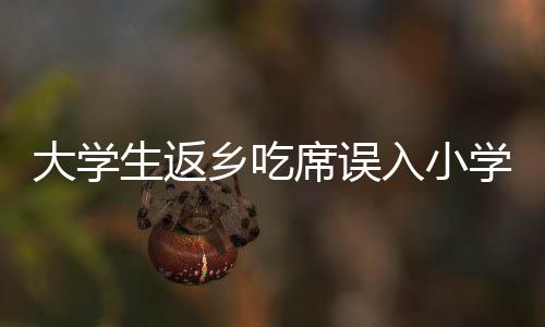 大学生返乡吃席误入小学生桌——文化与欢乐的跨界碰撞