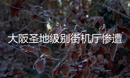大阪圣地级别街机厅惨遭大火 多台唯一存世超经典街机陨灭