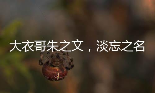 大衣哥朱之文，淡忘之名，期盼社会聚焦于真正的人生价值