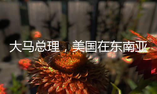 大马总理，美国在东南亚已不敌中国