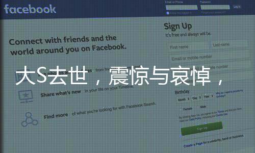 大S去世，震惊与哀悼，一则深刻影响人心的悲痛新闻（以下为正文部分）