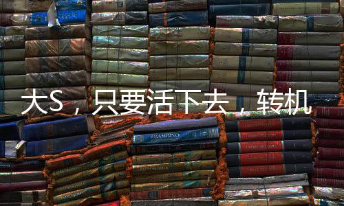 大S，只要活下去，转机一定存在
