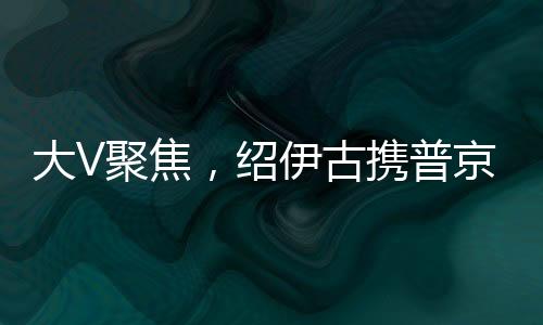 大V聚焦，绍伊古携普京嘱托到访，俄中合作迈入新纪元